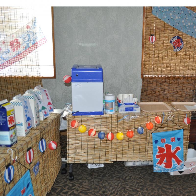 暑さ吹き飛ぶ!納涼祭名物・かき氷屋台