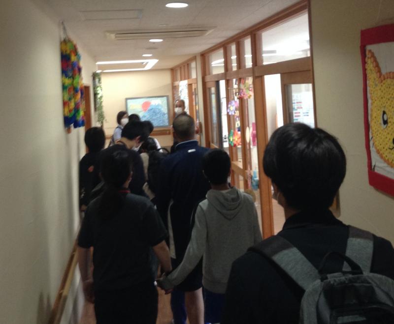 日立特別支援学校(中等部1年生)のみなさんが見学に来園されました!